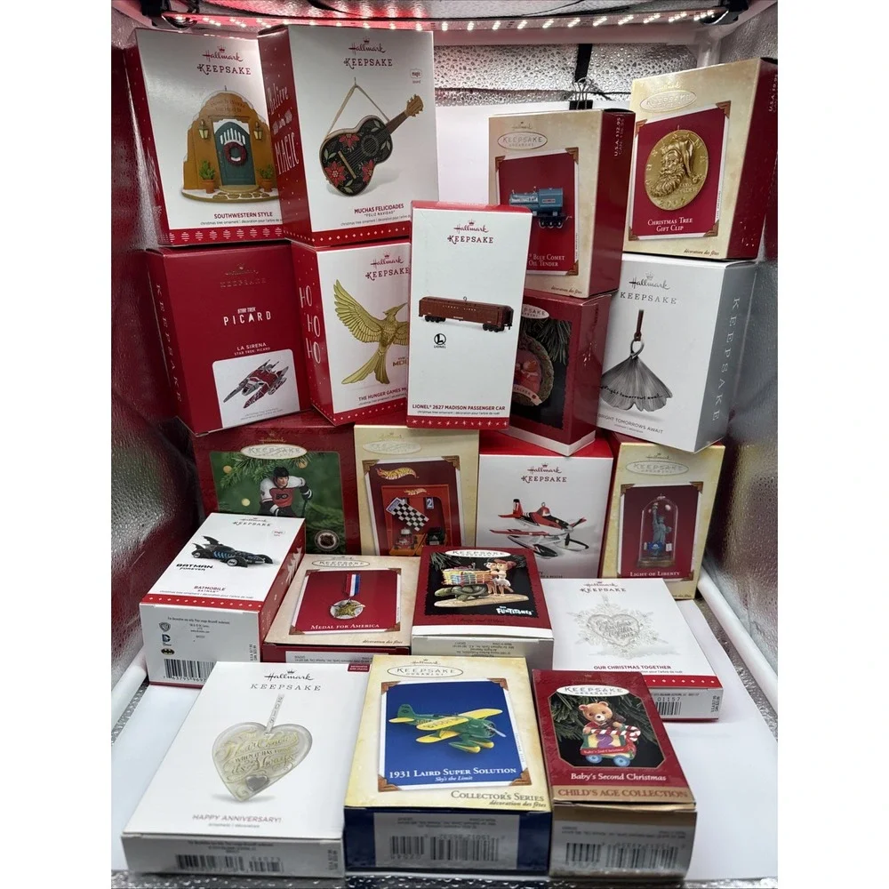 Hallmark Ornament Lot Of 20 Ornaments, 1996-2018